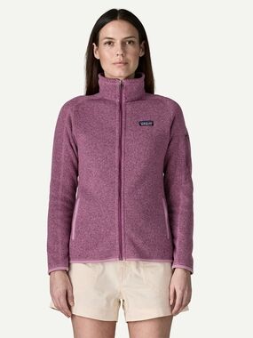 Patagonia Women’s Full-Zip Purple Fleece Jacket